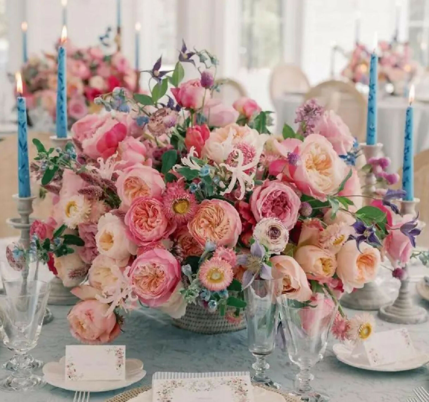 mixed bridal table bouquet david austin rose flower phytu ausimmon miranda constance juliet ausjameson 1