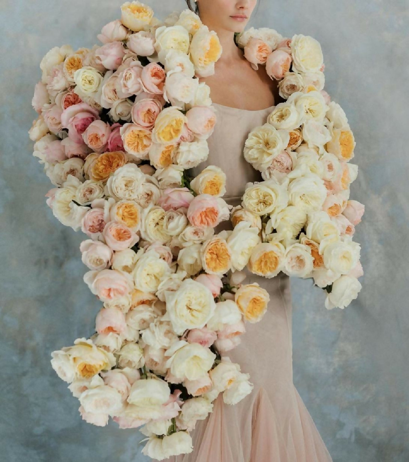 fall theme large garden roses wedding david austin beatrice purity patience edith eugenie effie juliet flower bouquet