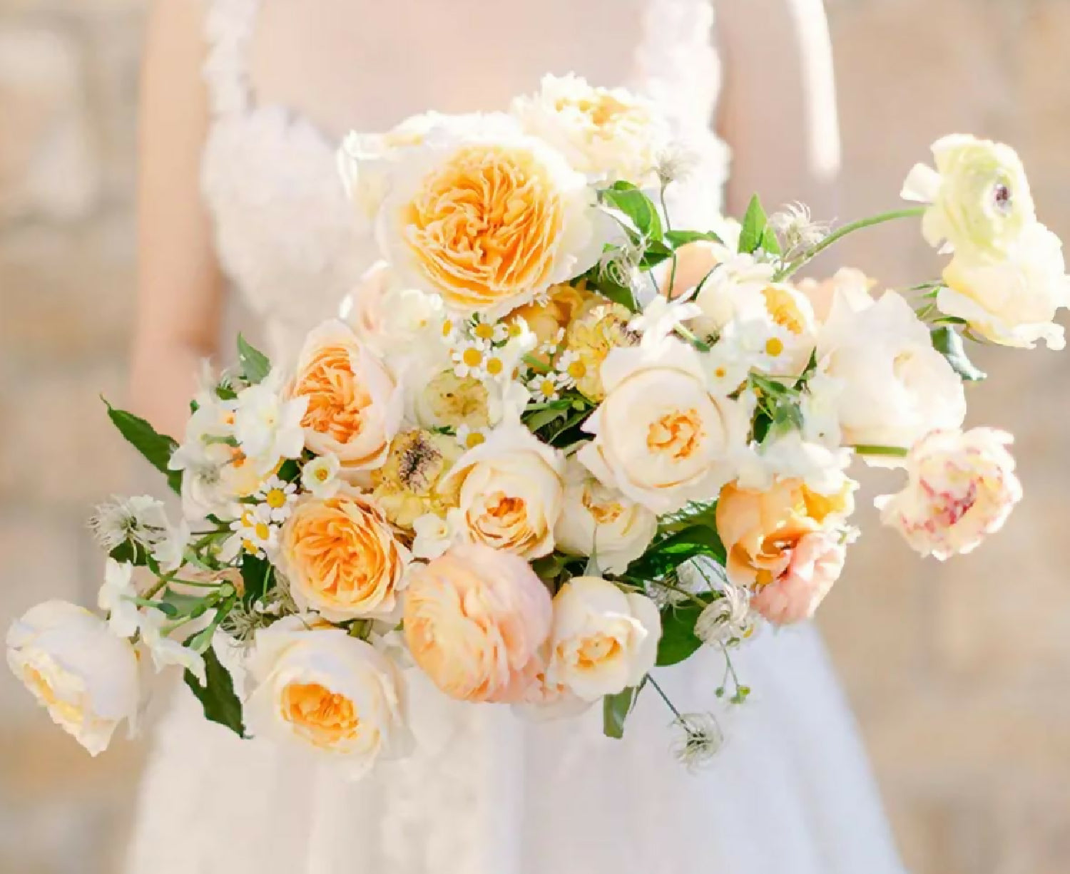 fall theme large garden roses wedding david austin beatrice charity bessie edith eugenie effie juliet flower bouquet autumn