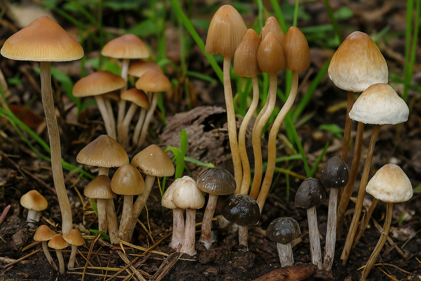 Free mixed fungi spore syringes