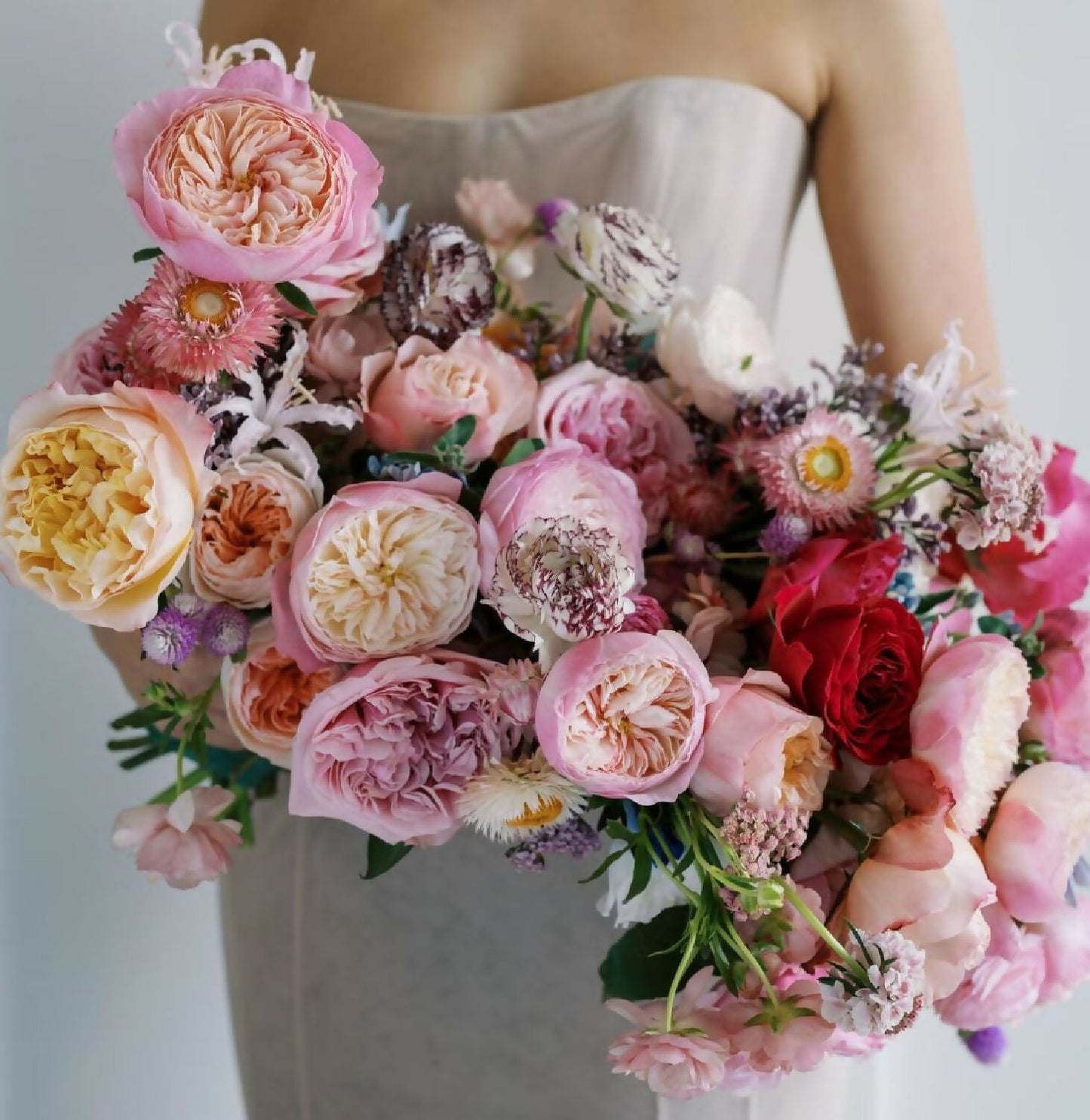 mixed bouquet david austin rose flower phytu ausimmon miranda constance juliet ausjameson