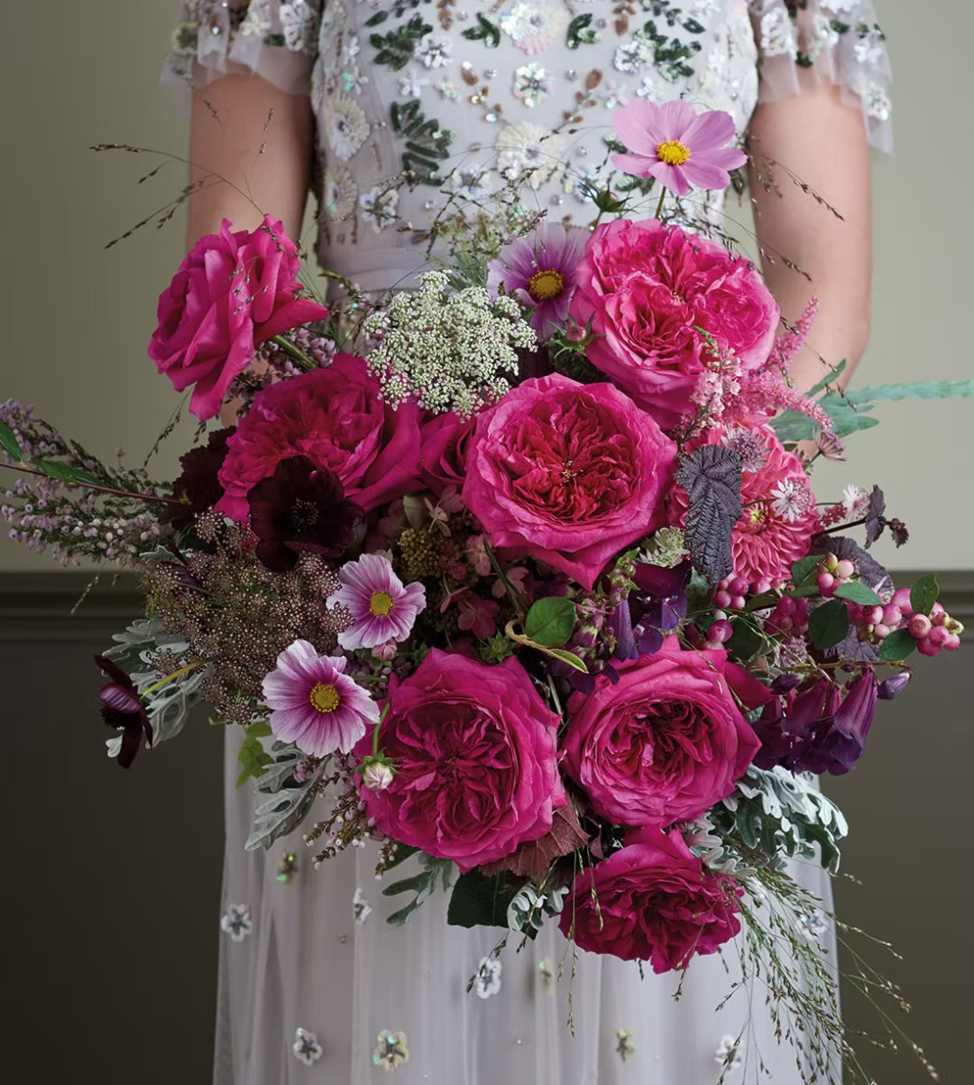 12 roses Capability David Austin deluxe, unique garden roses