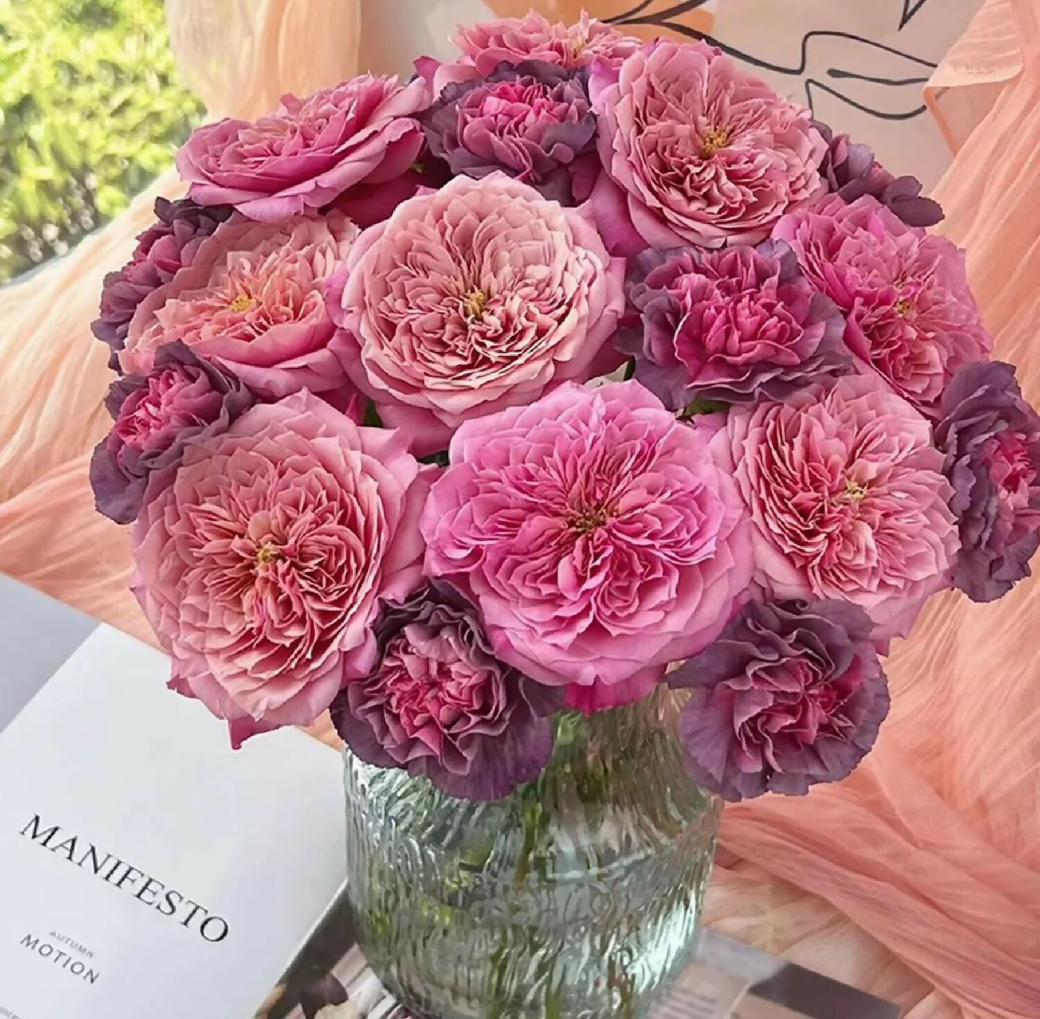 mixed bouquet wabara miyabi tsumugi wedding rose flower phytu